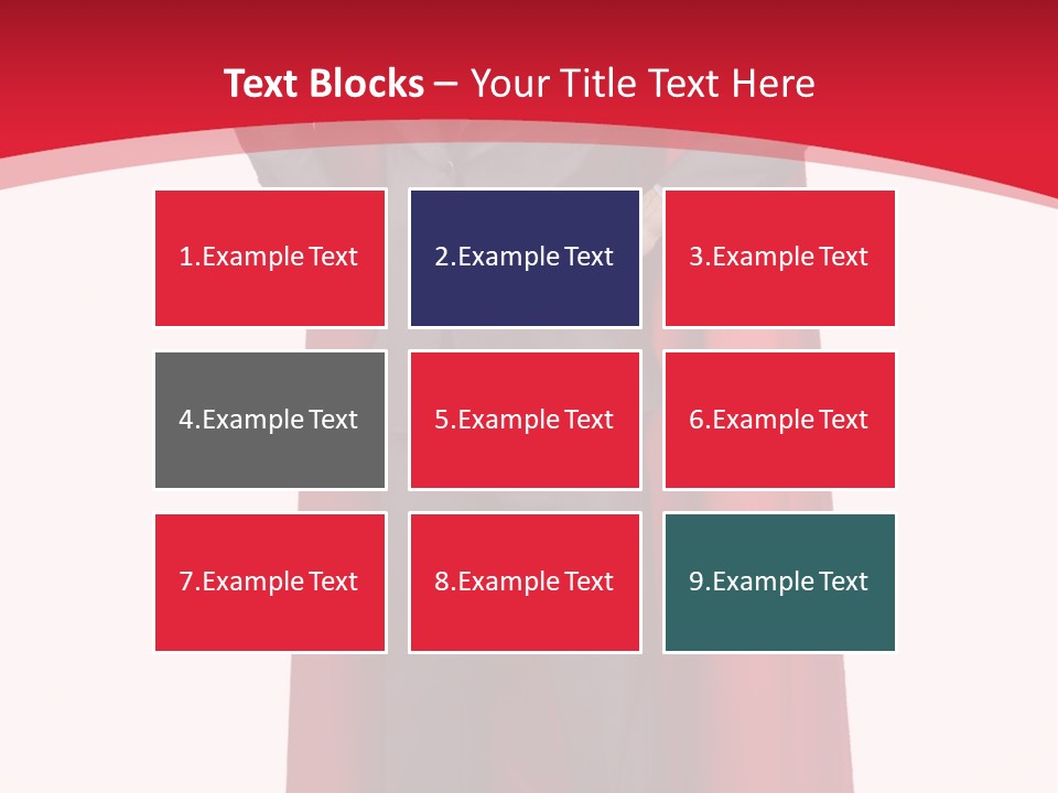 Office Superman PowerPoint Template