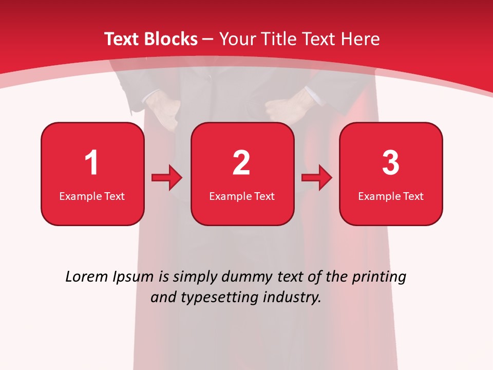 Office Superman PowerPoint Template