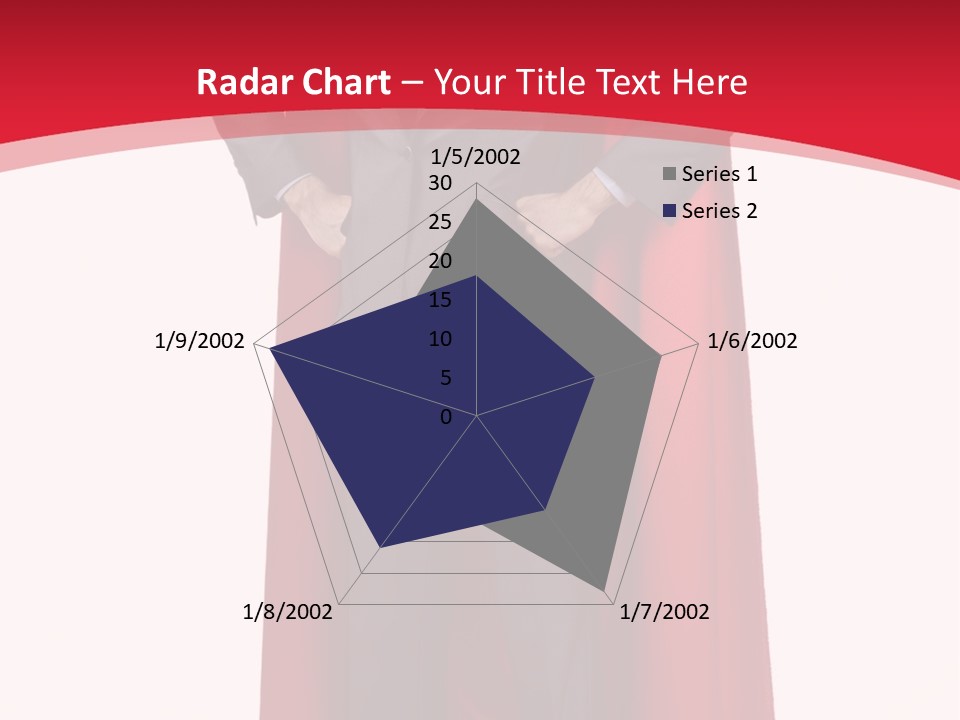 Office Superman PowerPoint Template