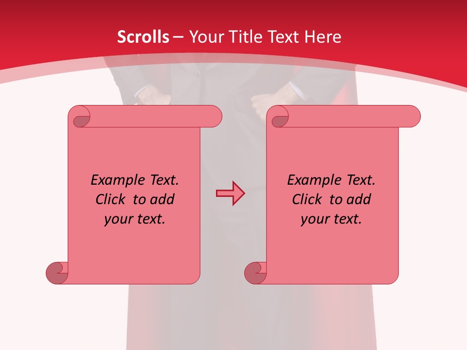 Office Superman PowerPoint Template