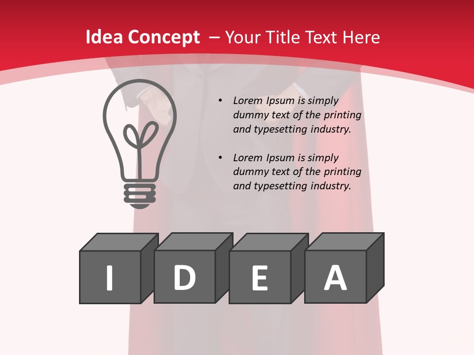 Office Superman PowerPoint Template