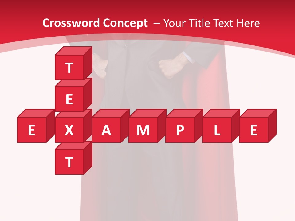 Office Superman PowerPoint Template