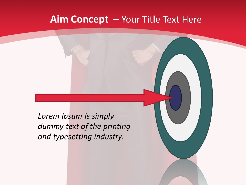 Office Superman PowerPoint Template