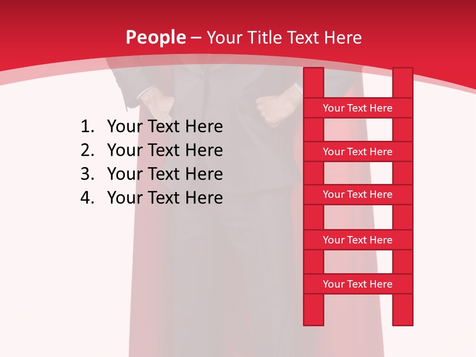Office Superman PowerPoint Template