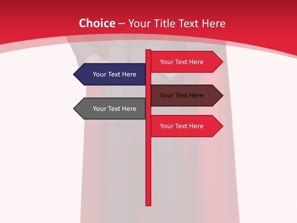 Office Superman PowerPoint Template