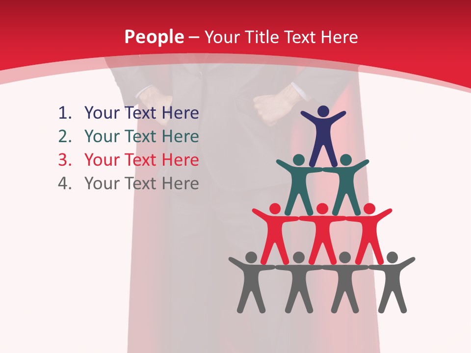 Office Superman PowerPoint Template