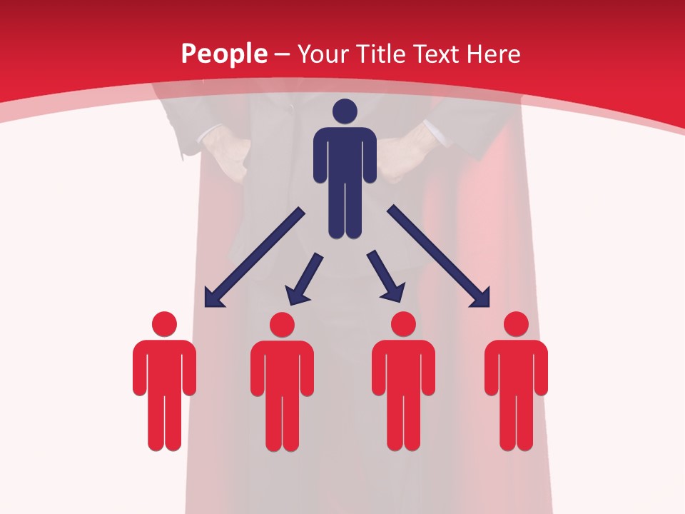 Office Superman PowerPoint Template