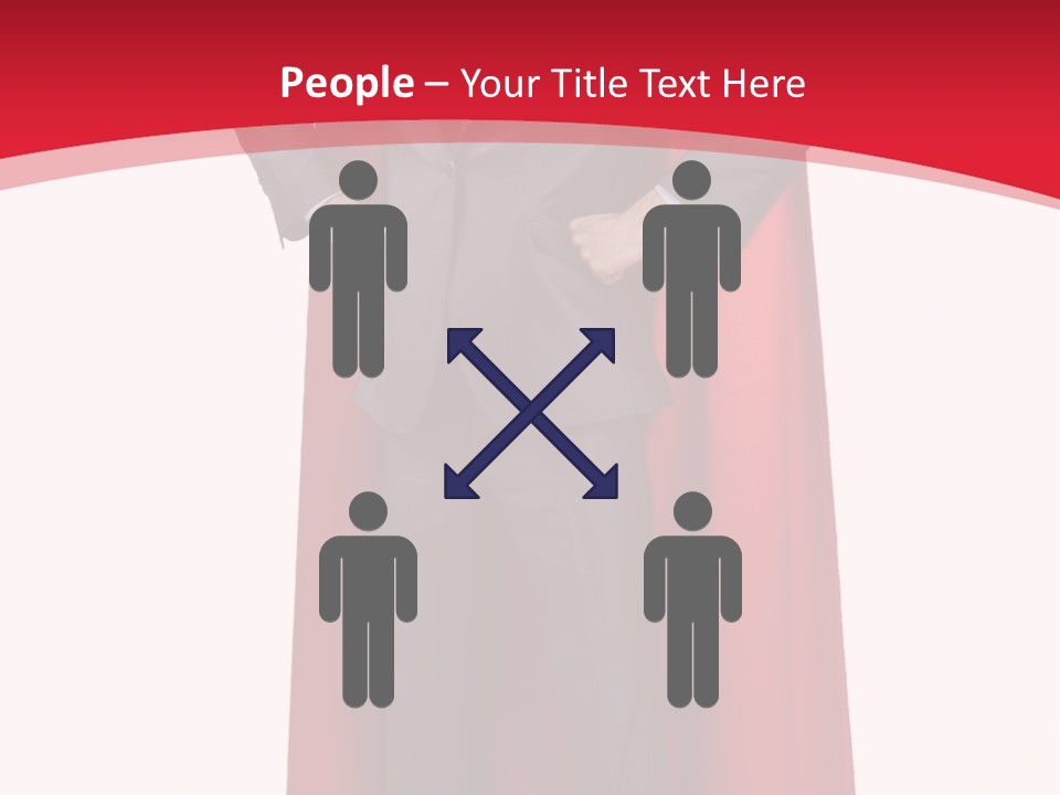 Office Superman PowerPoint Template