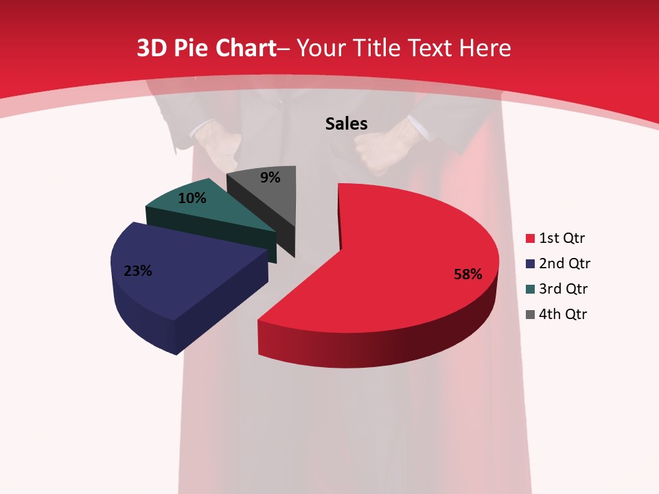 Office Superman PowerPoint Template