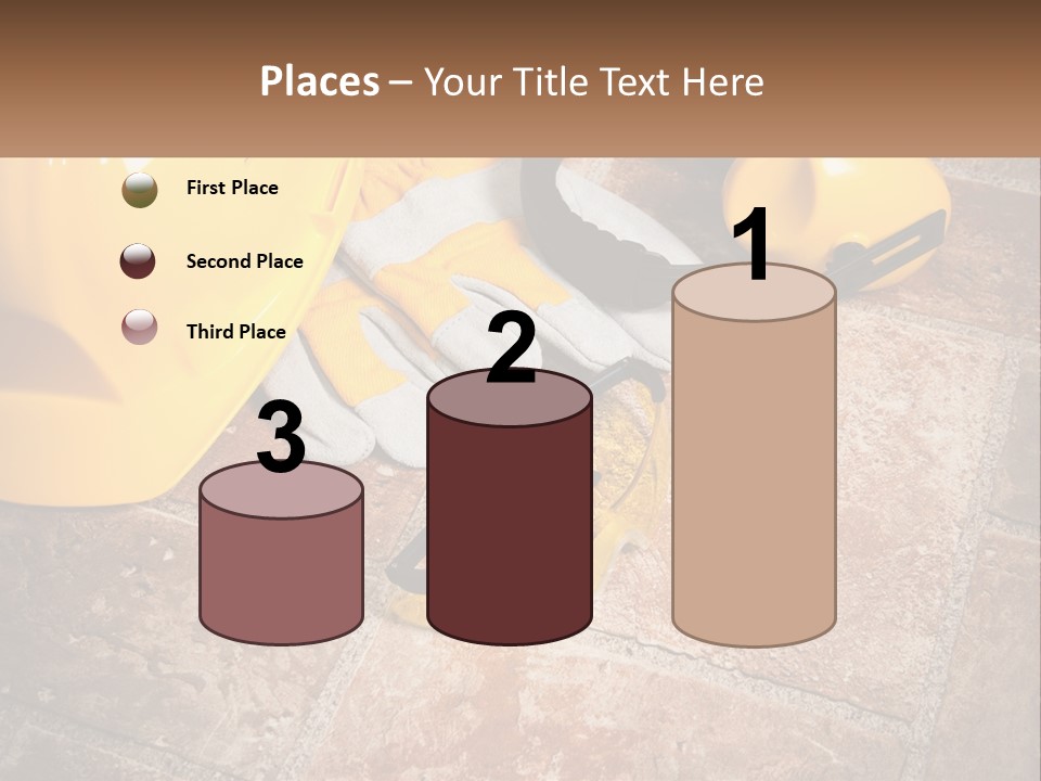 Builder Overalls PowerPoint Template