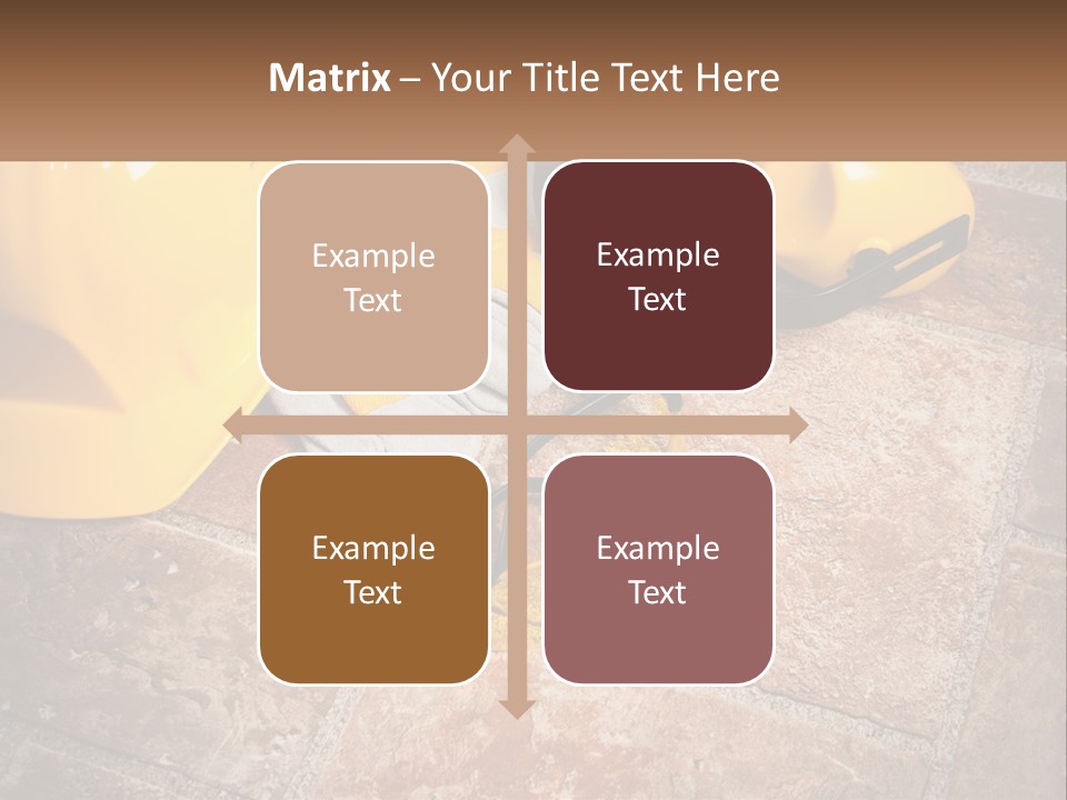 Builder Overalls PowerPoint Template