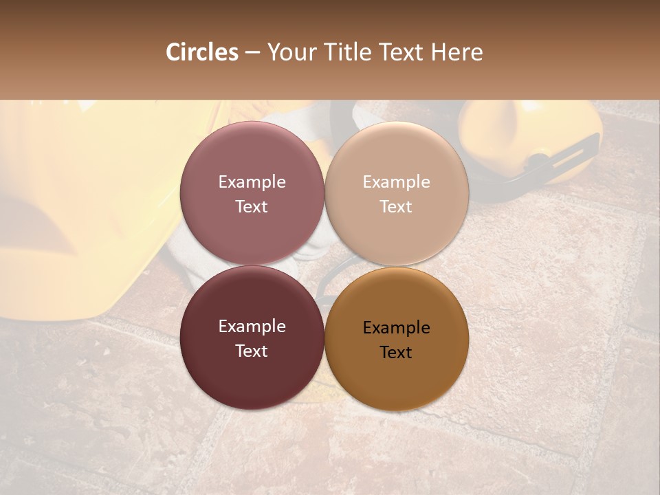 Builder Overalls PowerPoint Template