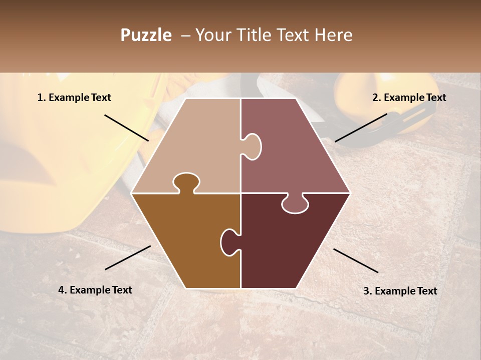 Builder Overalls PowerPoint Template