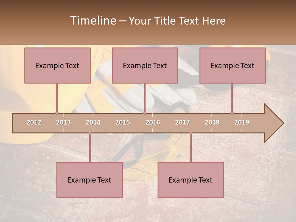 Builder Overalls PowerPoint Template