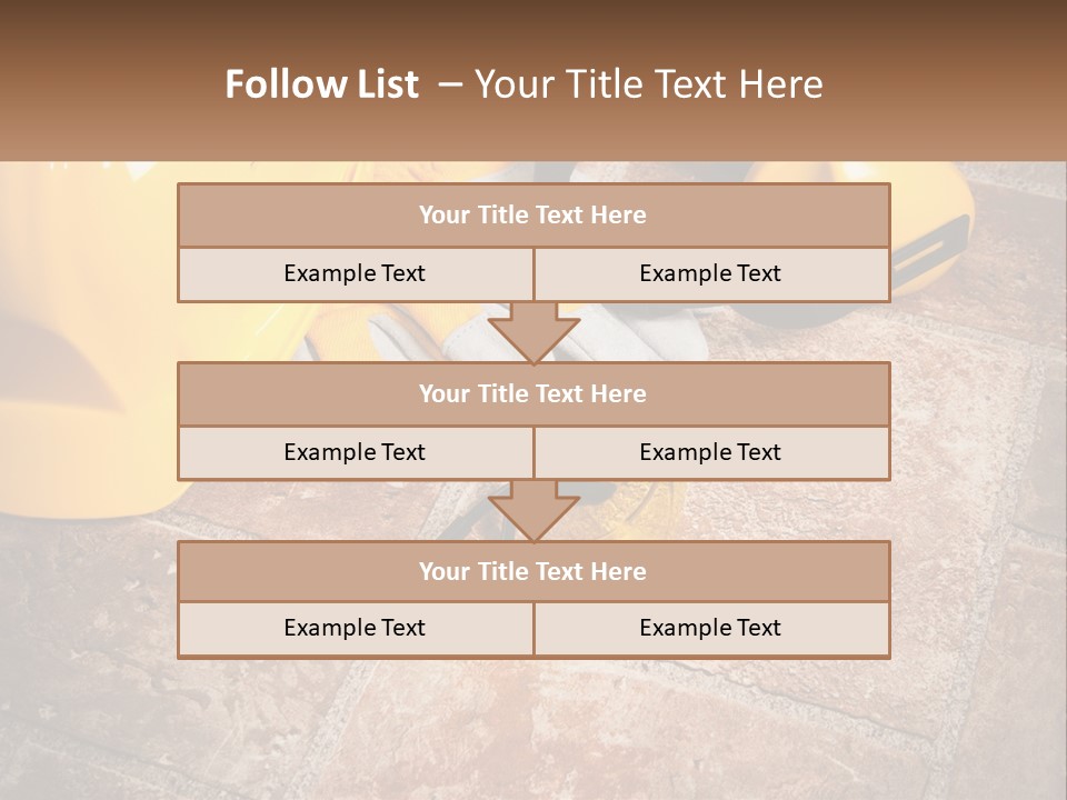 Builder Overalls PowerPoint Template