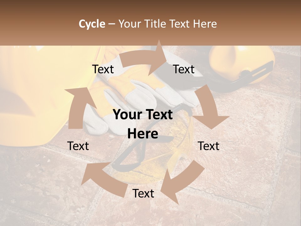Builder Overalls PowerPoint Template