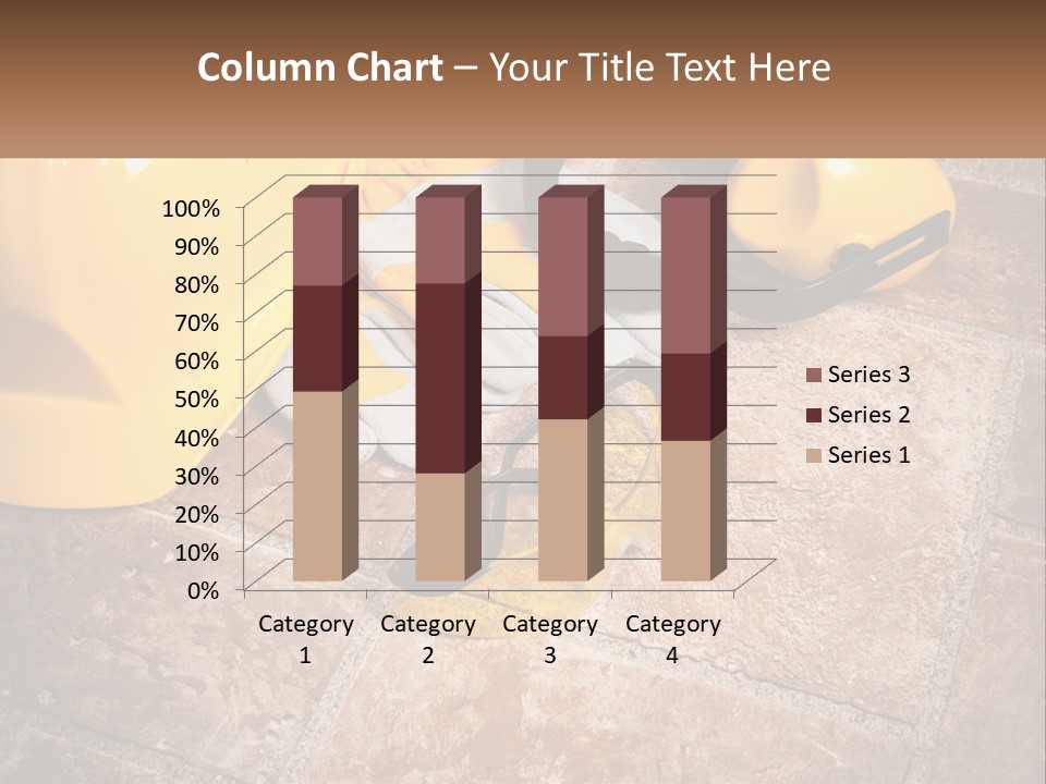 Builder Overalls PowerPoint Template