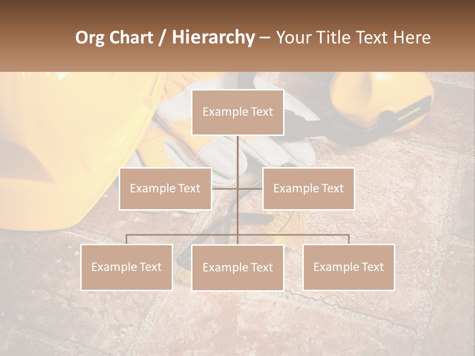 Builder Overalls PowerPoint Template