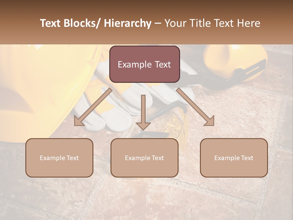 Builder Overalls PowerPoint Template