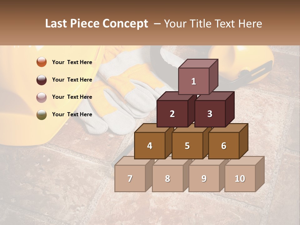 Builder Overalls PowerPoint Template