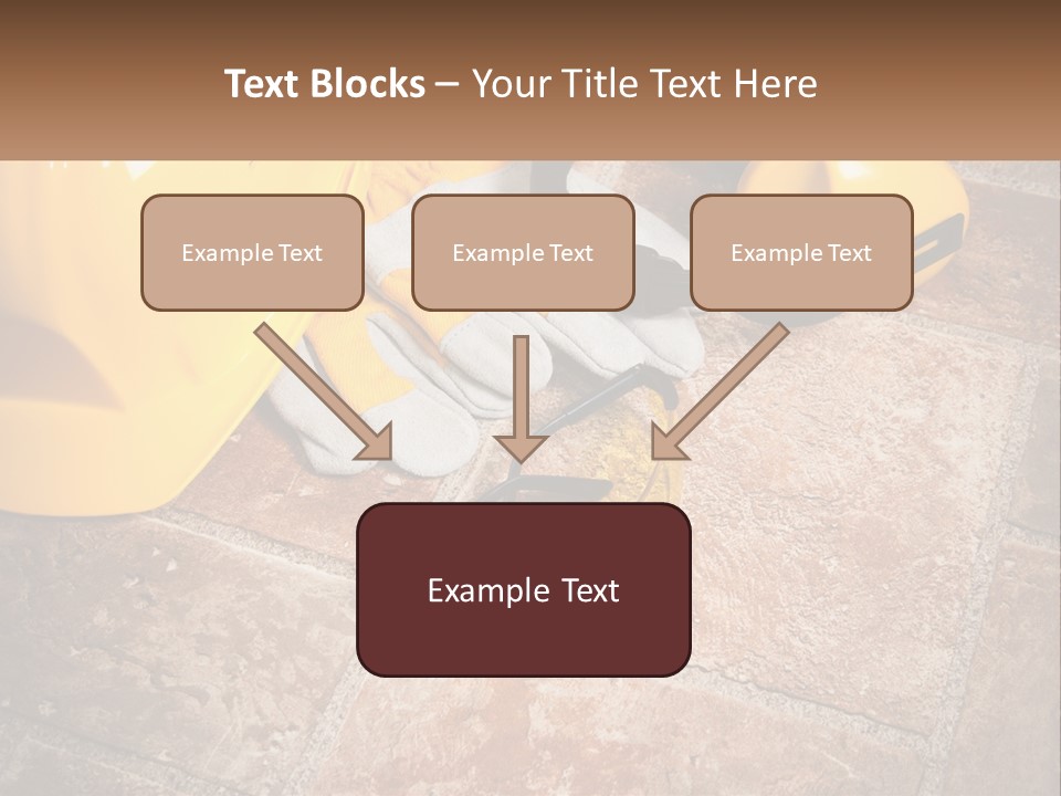 Builder Overalls PowerPoint Template