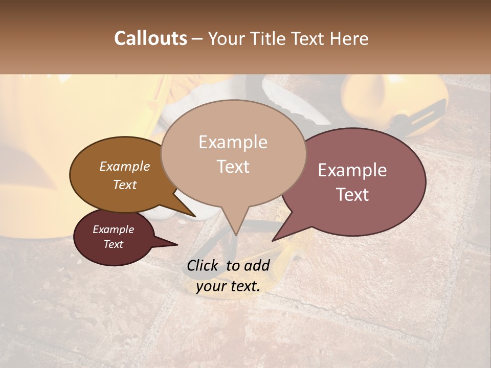 Builder Overalls PowerPoint Template