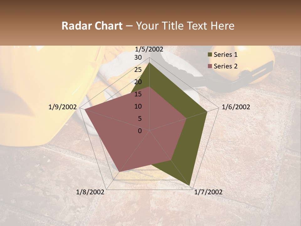 Builder Overalls PowerPoint Template
