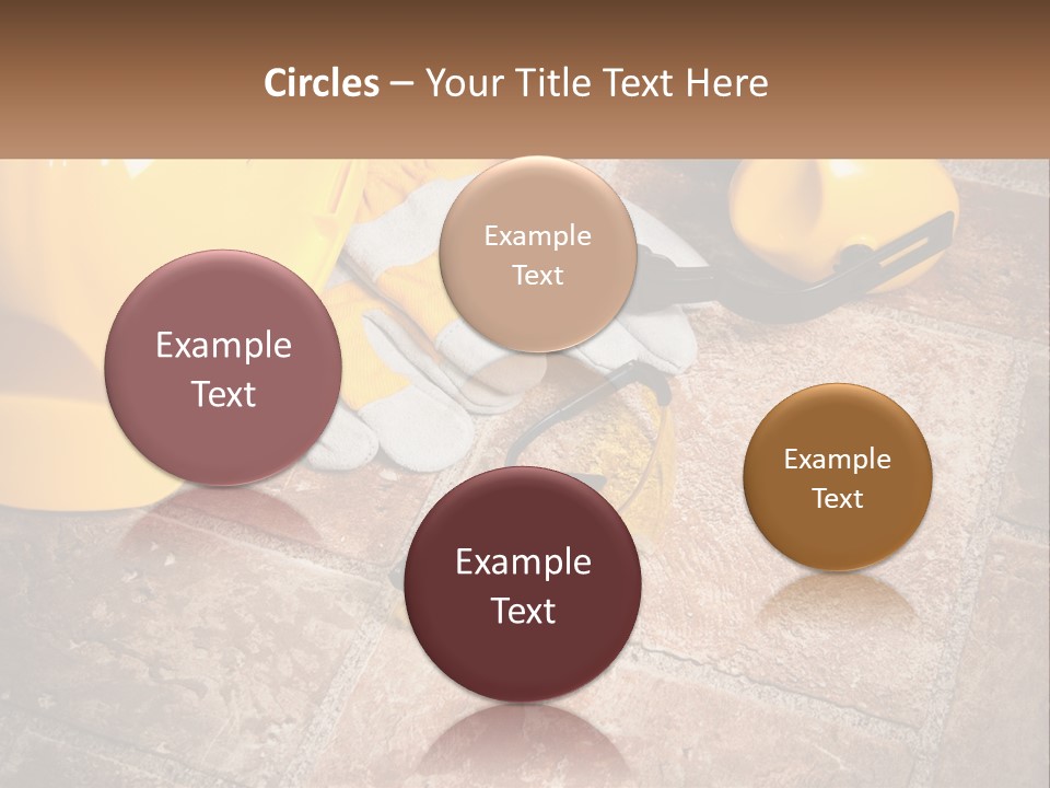 Builder Overalls PowerPoint Template