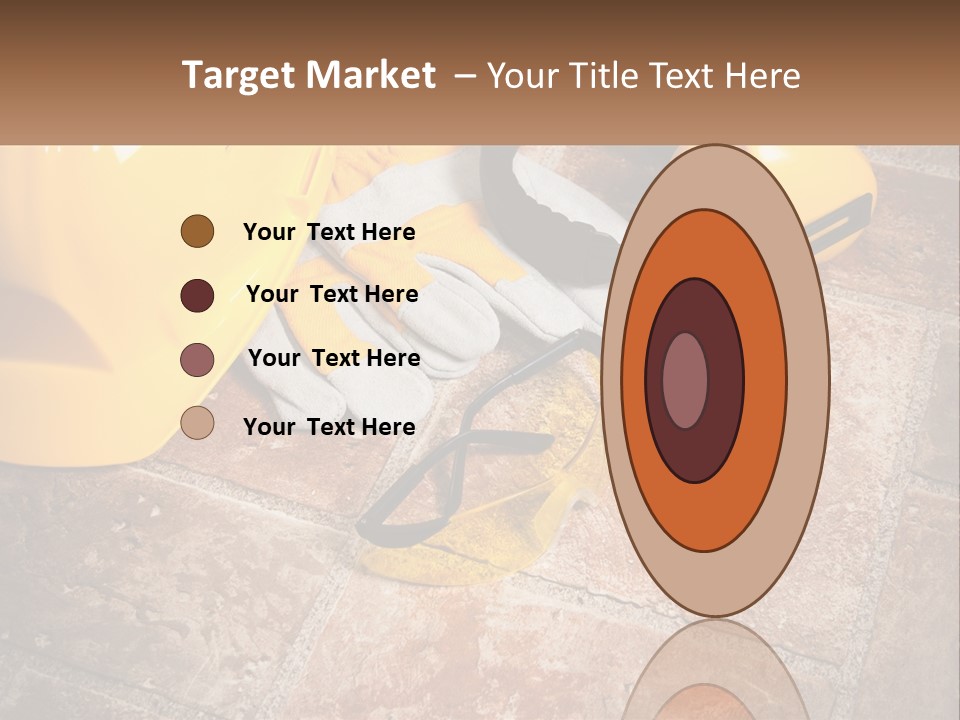 Builder Overalls PowerPoint Template