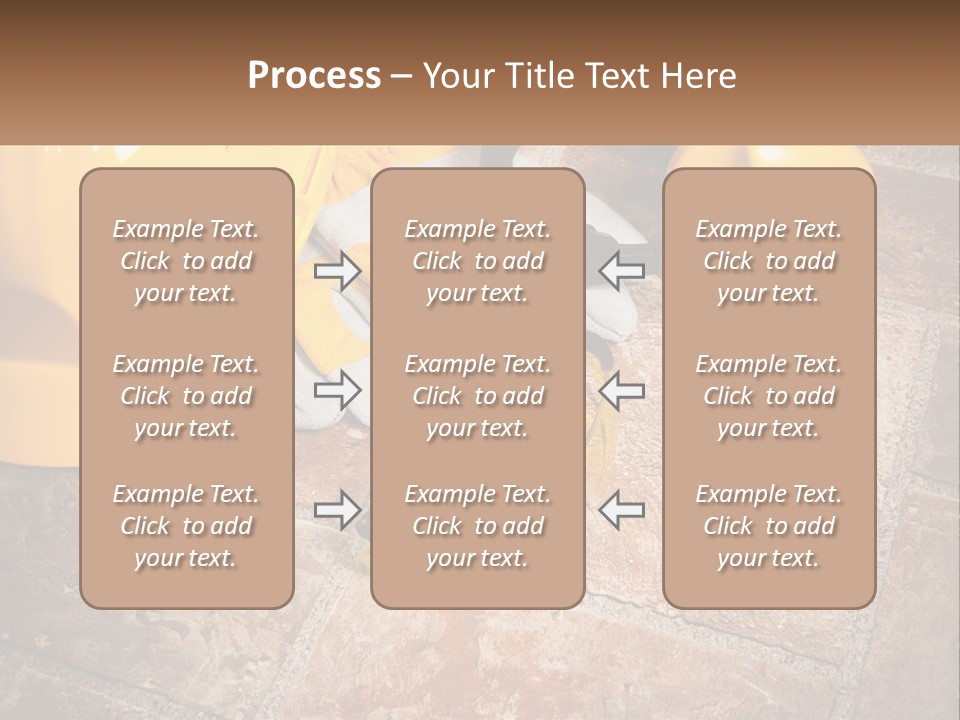 Builder Overalls PowerPoint Template