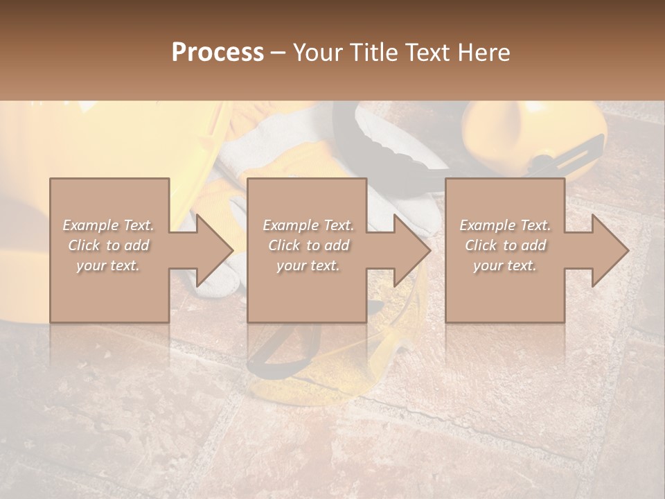 Builder Overalls PowerPoint Template