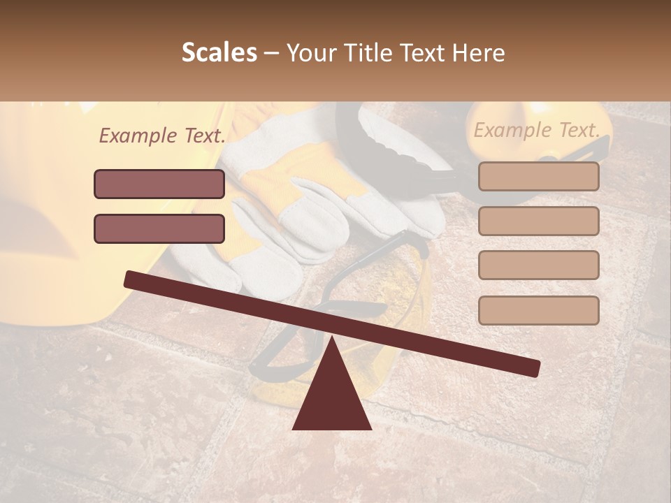 Builder Overalls PowerPoint Template