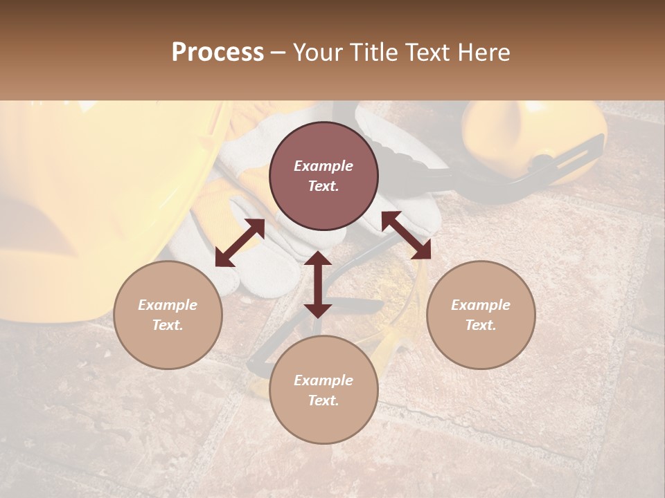 Builder Overalls PowerPoint Template