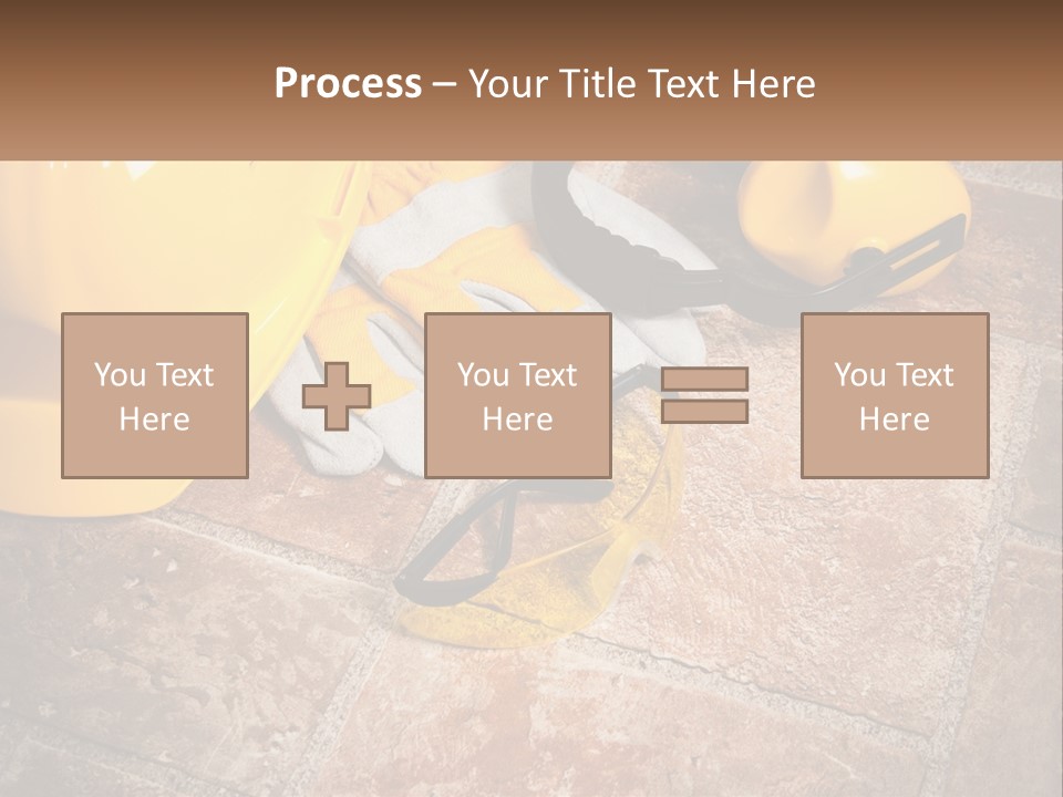 Builder Overalls PowerPoint Template