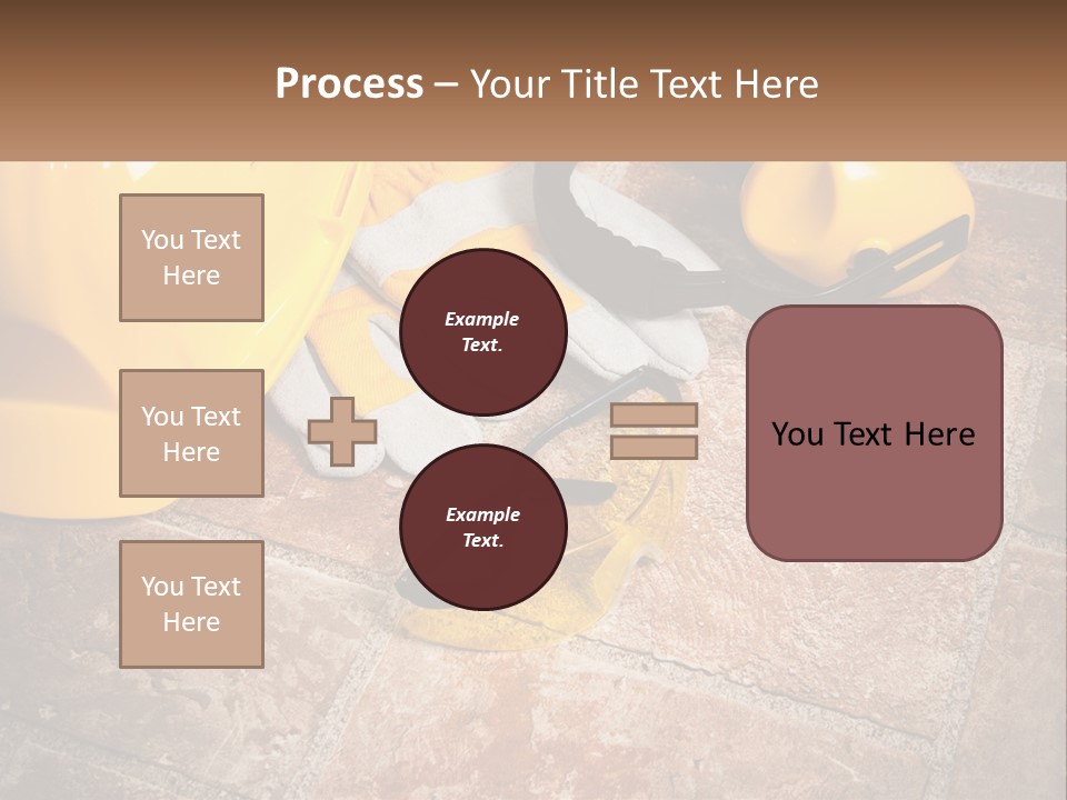 Builder Overalls PowerPoint Template