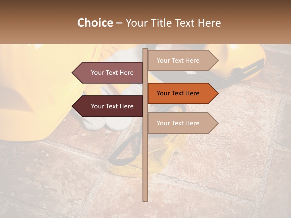Builder Overalls PowerPoint Template