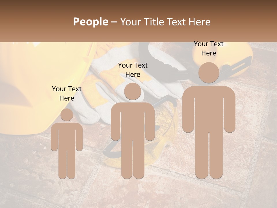 Builder Overalls PowerPoint Template