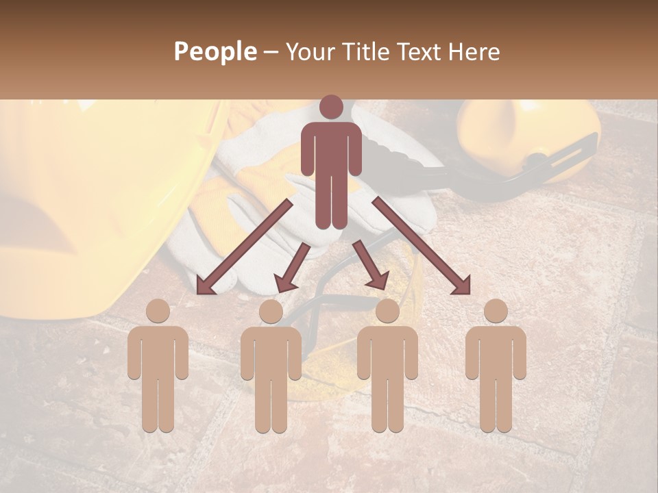 Builder Overalls PowerPoint Template