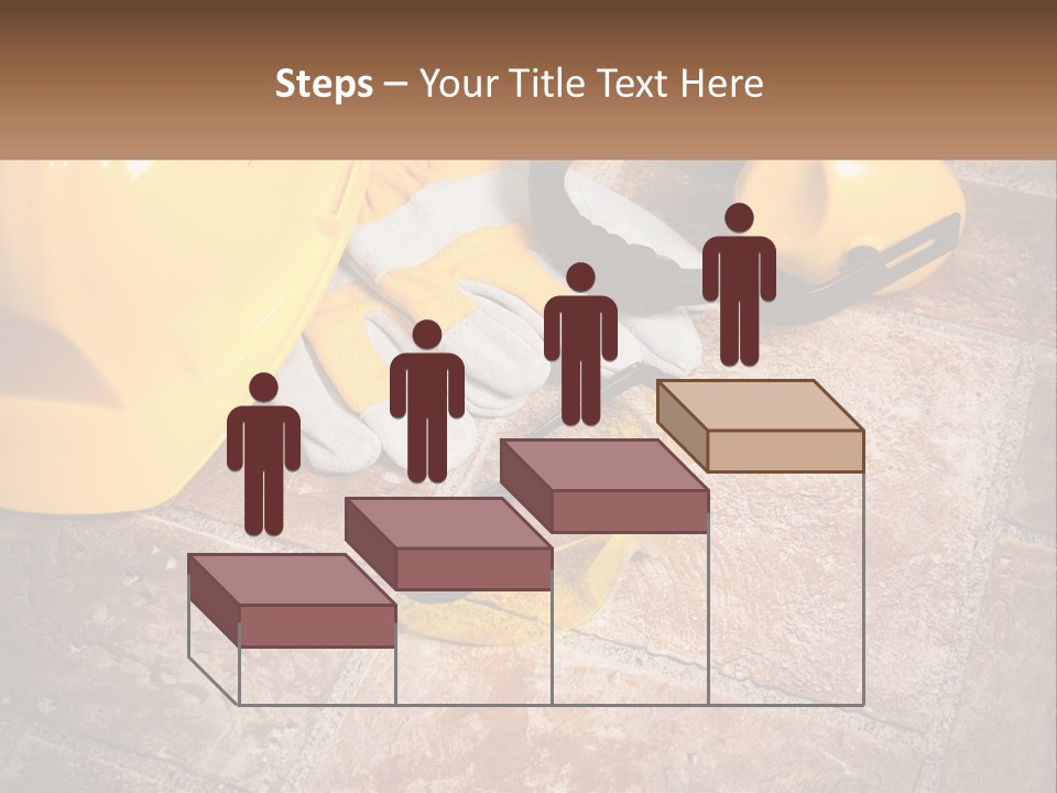 Builder Overalls PowerPoint Template