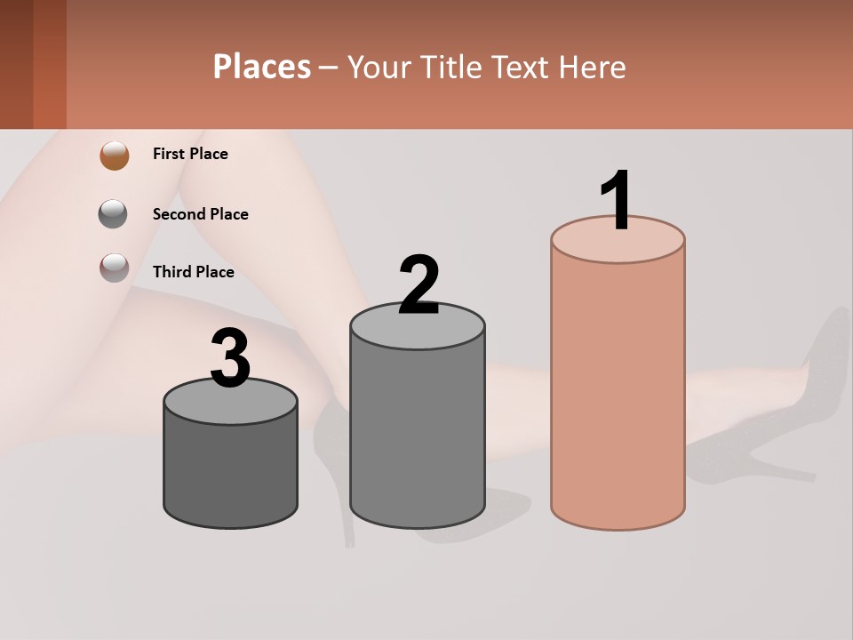 The Girl's Legs PowerPoint Template