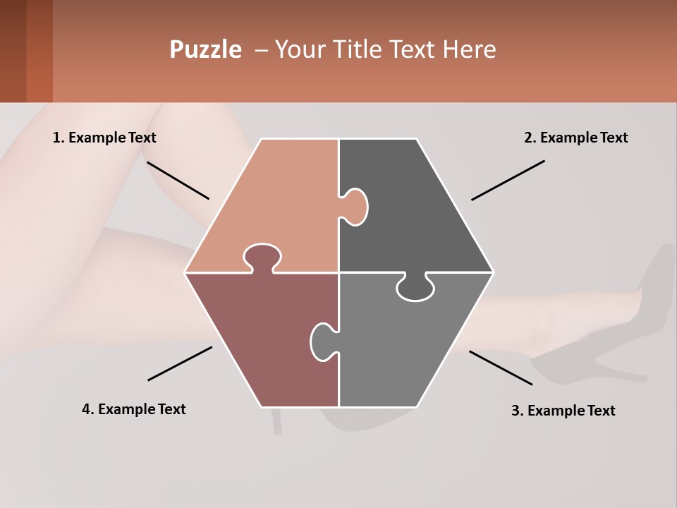 The Girl's Legs PowerPoint Template