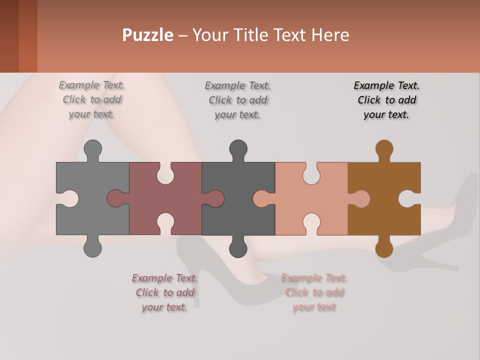 The Girl's Legs PowerPoint Template