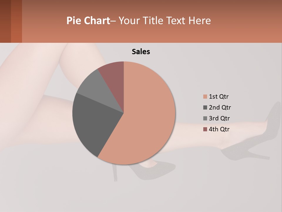 The Girl's Legs PowerPoint Template