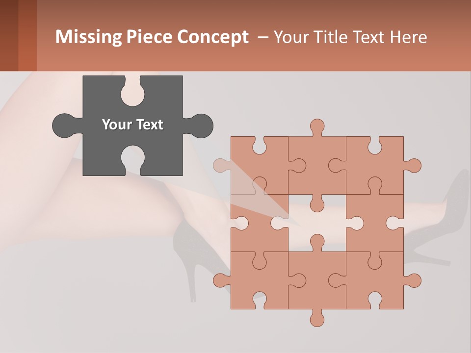 The Girl's Legs PowerPoint Template