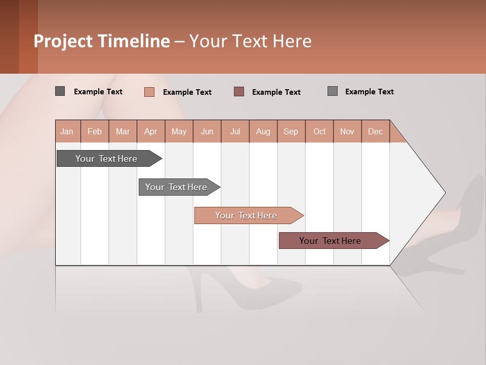 The Girl's Legs PowerPoint Template