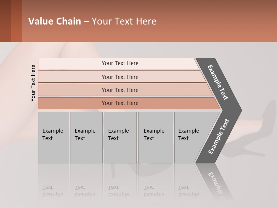 The Girl's Legs PowerPoint Template