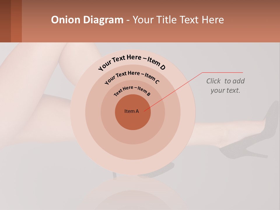 The Girl's Legs PowerPoint Template