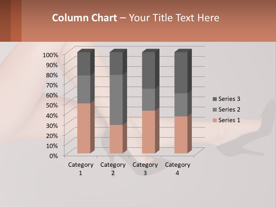 The Girl's Legs PowerPoint Template