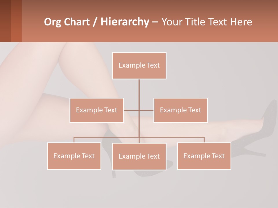 The Girl's Legs PowerPoint Template