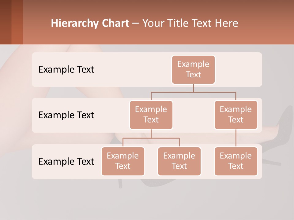 The Girl's Legs PowerPoint Template